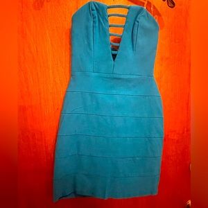 Blue Mini Dress